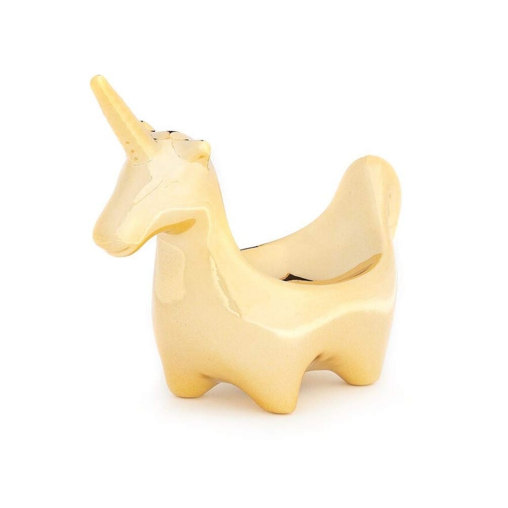 LC Lauren Conrad Golden Unicorn Trinket Tray Teen Gift